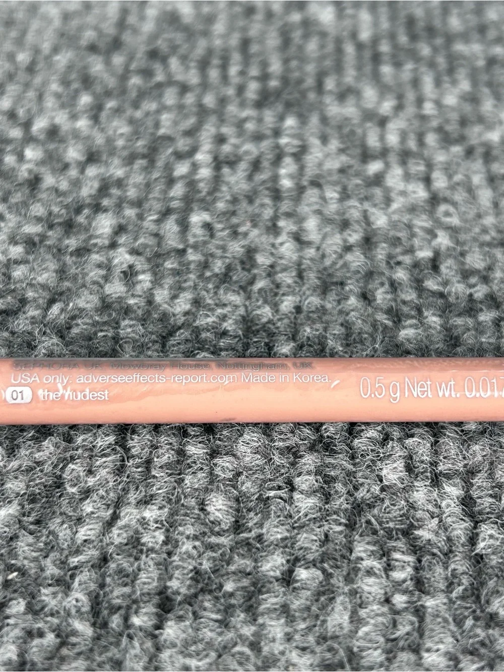 SEPHORA Rouge Gel Lip Liner in 01 THE NUDEST ~ NEW SEALED ~ Hard To Find